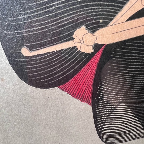 Vintage Japanese Woodblock Print Kitagawa Utamaro, Fusli Gabo (Courtesan/ Geisha - Picture 9 of 15